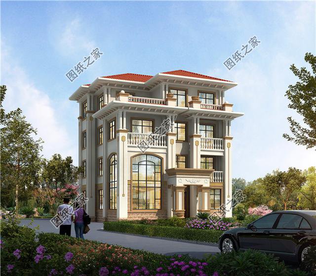 多套房設計的別墅戶型圖 ，追求舒適，兼顧精致與優雅