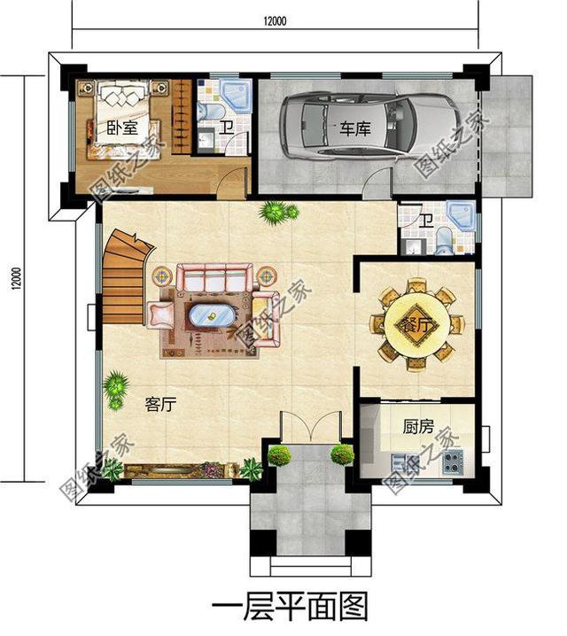 多套房設計的別墅戶型圖 ，追求舒適，兼顧精致與優雅