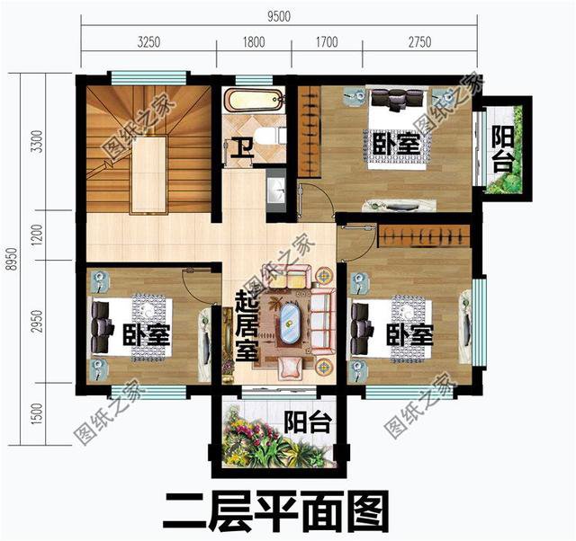 80平農(nóng)村三層小面積別墅設(shè)計(jì)，自然淳樸，這才是真正的享受生活