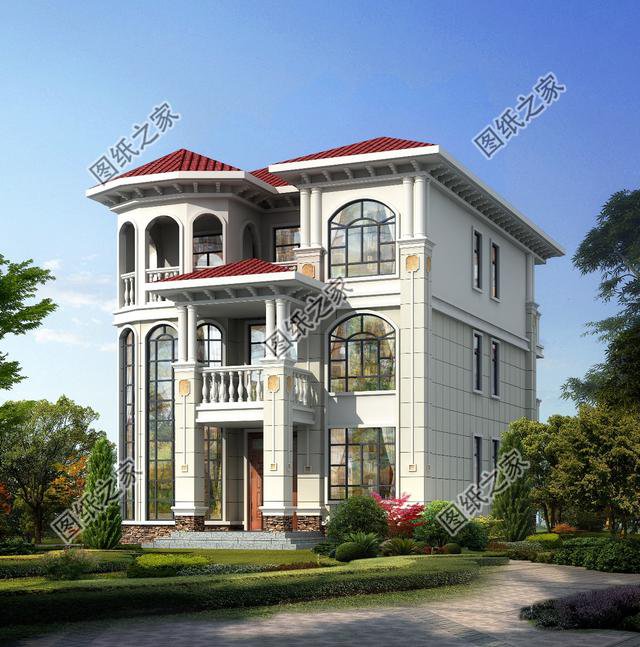 六款農村自建三層樓效果圖，都是精品，別人想不羨慕你都難呢！