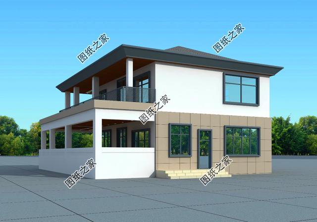 150平二層別墅設(shè)計，第三款帶中式元素，回鄉(xiāng)建完過理想生活