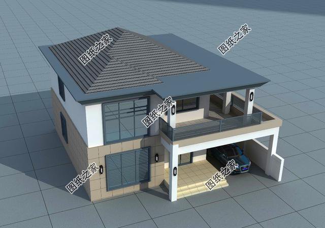 150平二層別墅設(shè)計，第三款帶中式元素，回鄉(xiāng)建完過理想生活