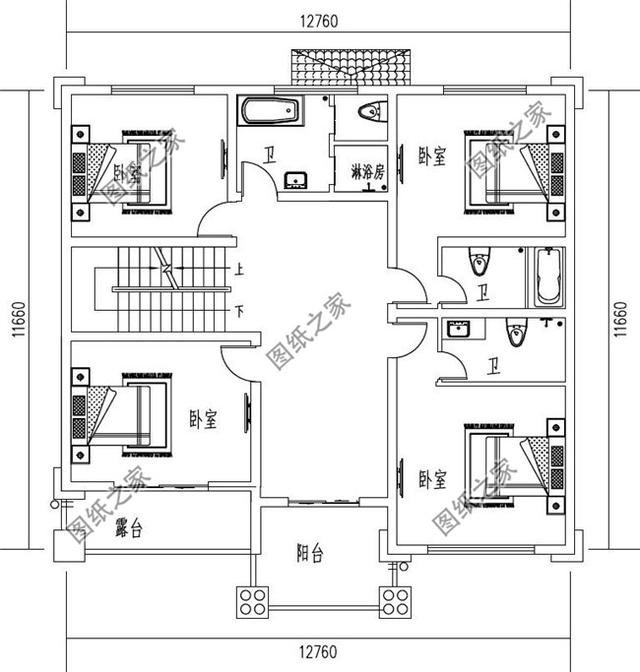 農村別墅設計150平四層圖，大氣優雅布局精致，值得一建