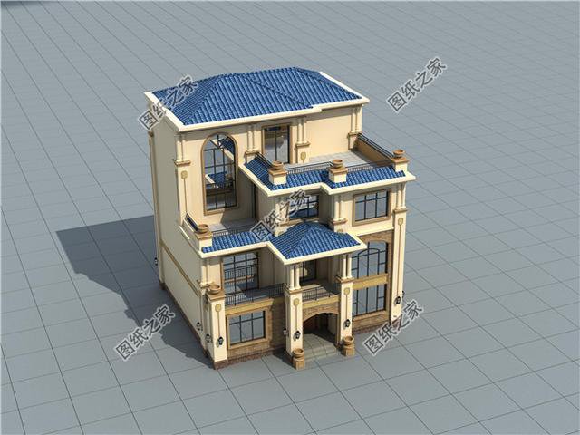 農村別墅設計150平四層圖，大氣優雅布局精致，值得一建