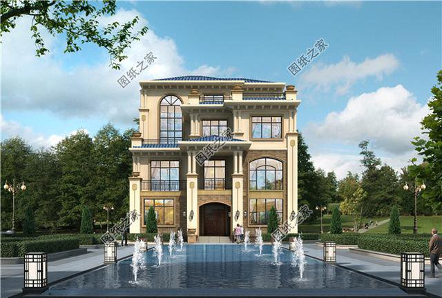 農村別墅設計150平四層圖，大氣優雅布局精致，值得一建