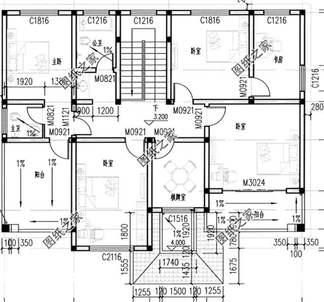 帶車庫的農村建房圖片，農村建房車庫必須有，實用大氣