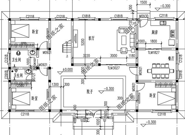 農村建房圖紙設計圖分享，想要建造自己滿意的房子并不難
