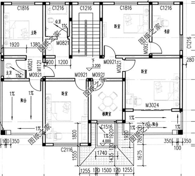 農村建房圖紙設計圖分享，想要建造自己滿意的房子并不難