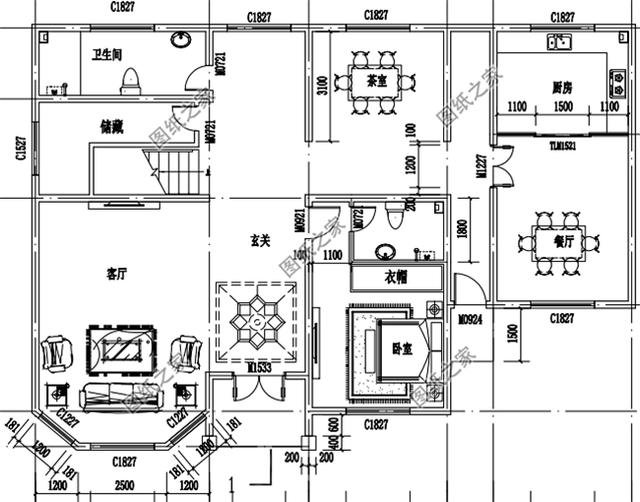 農村二層別墅最佳設計圖，我也好想住進這樣的房子里面
