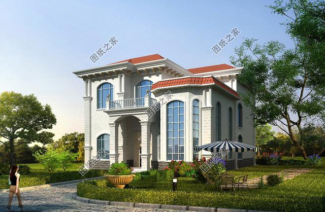 農村二層別墅最佳設計圖，我也好想住進這樣的房子里面