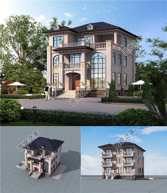 農村自建房設計圖，這三套最受歡迎，南方北方都可以這樣建