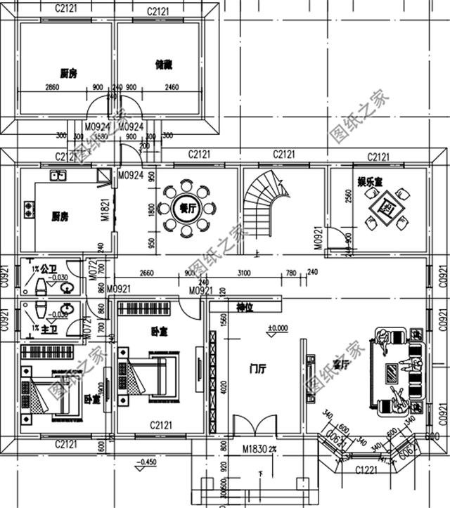 農村自建房設計圖，這三套最受歡迎，南方北方都可以這樣建