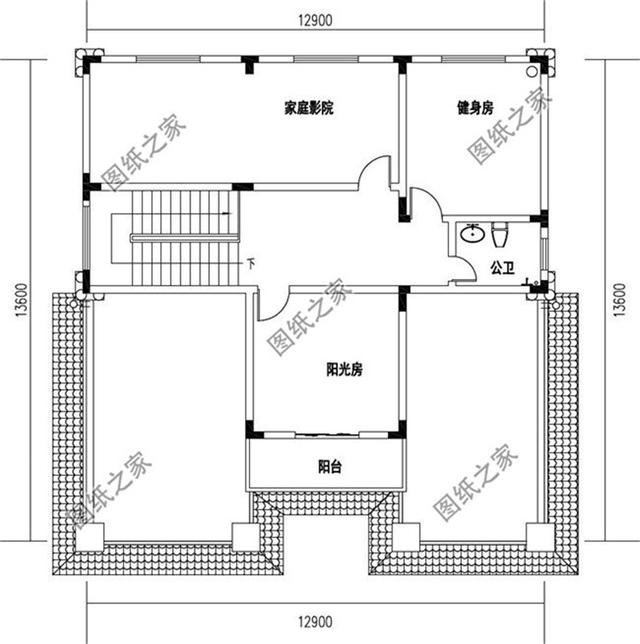 農村三層半普通樓房外觀設計圖，農村建房子的首選，我最喜歡第三套