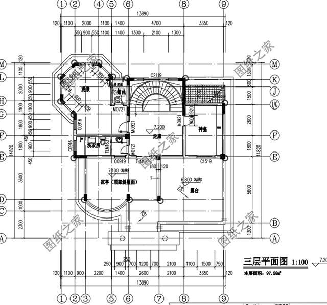 占地150平米三層樓房設計圖，外觀時尚又大氣，這三款戶型供你選擇