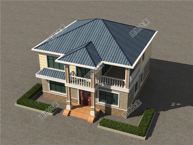 二層別墅140平米農村自建房設計圖，外觀好看，功能齊全，看上哪款建哪款