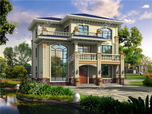 二層半建房圖紙設計圖，簡單又好看，村里人看了都喜歡