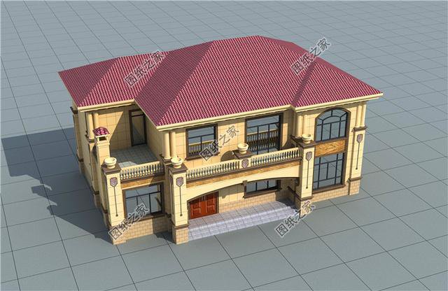 歐式二層別墅設計圖，永遠不過時的款式，千萬豪宅都換不走