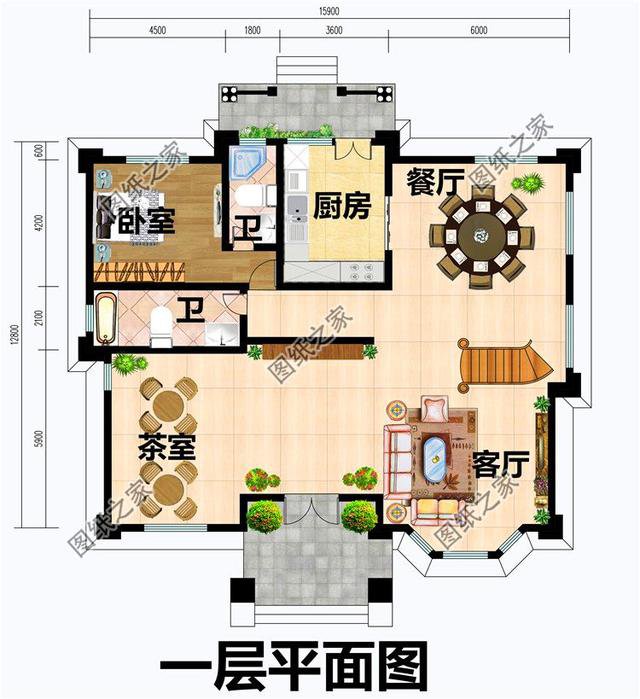 現(xiàn)代獨(dú)棟三層別墅設(shè)計(jì)圖，年輕人的最愛，建好絕對(duì)滿意