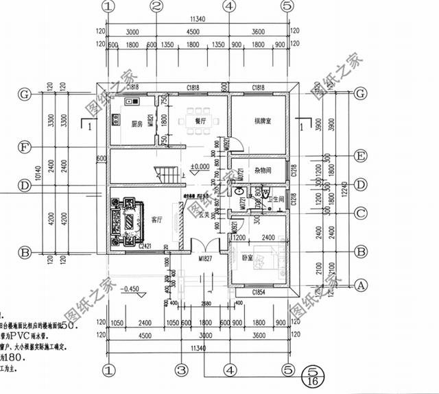 130平米二層別墅設計圖，在農村最討喜的戶型，造價絕對讓您驚訝