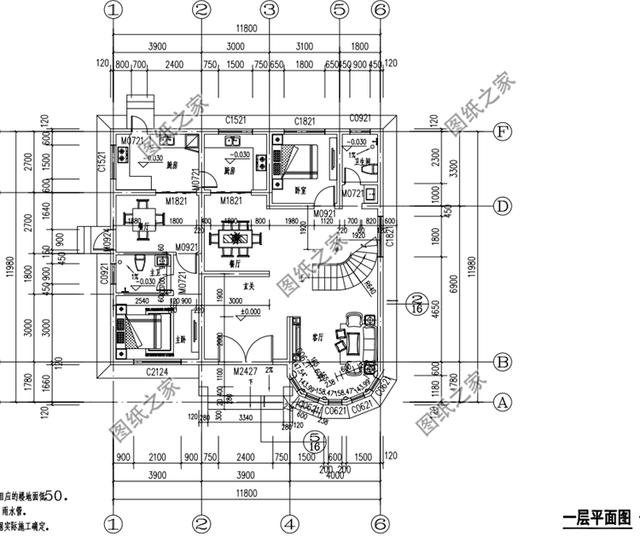 130平米二層別墅設計圖，在農村最討喜的戶型，造價絕對讓您驚訝