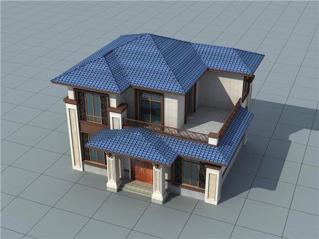 農村13萬二層別墅設計圖，農村自建房選這套怎么樣？