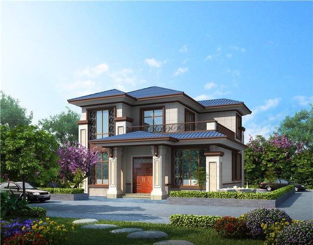 農村13萬二層別墅設計圖，農村自建房選這套怎么樣？