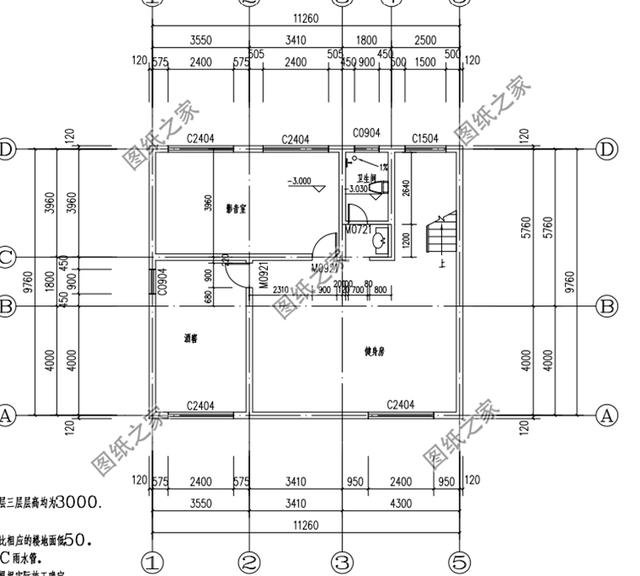 農村二層半樓房設計圖，比在城里買一套劃算多了