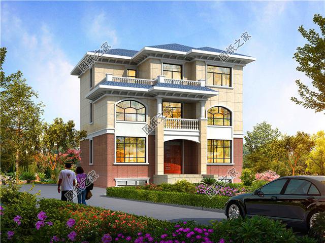 農村二層半樓房設計圖，比在城里買一套劃算多了