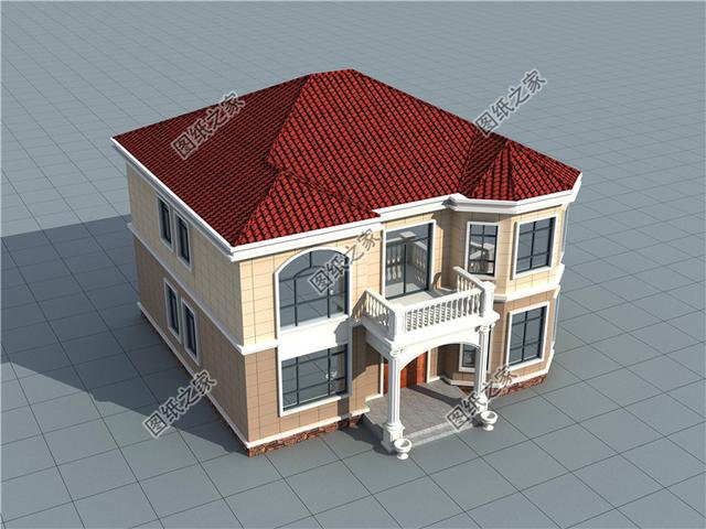 農(nóng)村140平二層別墅設(shè)計(jì)圖，農(nóng)村建房子果然還是二層最受歡迎