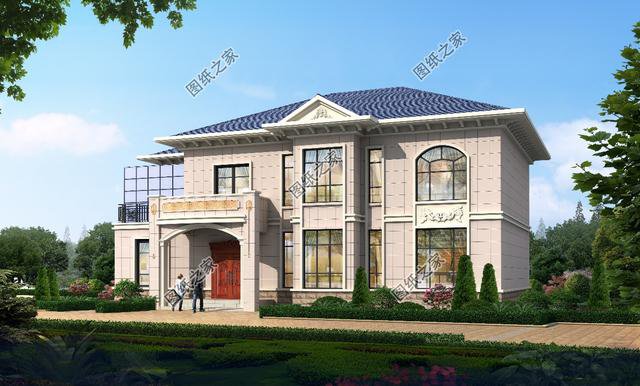 適合農村自建的150平到180平帶車庫的二層樓，漂亮功能多，收藏不吃虧