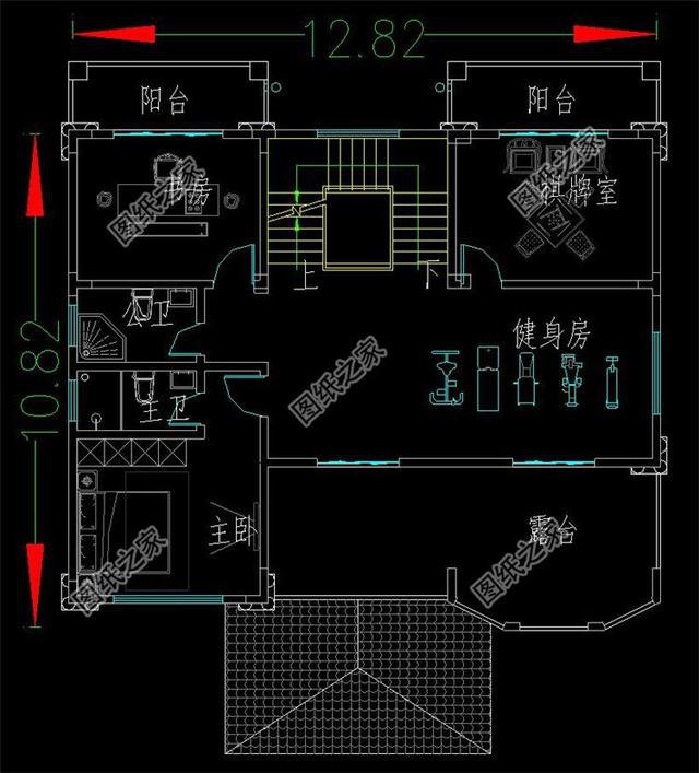 新農村建設的帶涼亭的三層別墅，造價低款式美，誰看了不心動呢！