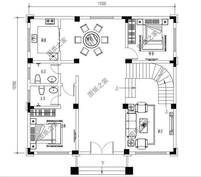 新農村建設的帶涼亭的三層別墅，造價低款式美，誰看了不心動呢！