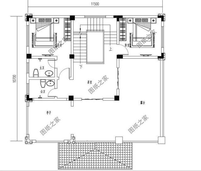 新農村建設的帶涼亭的三層別墅，造價低款式美，誰看了不心動呢！