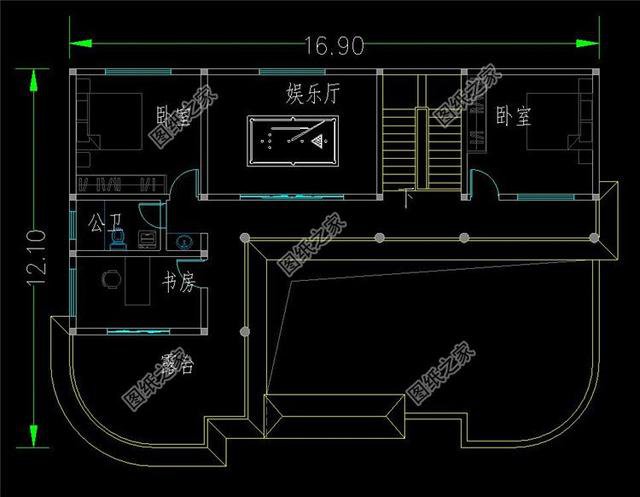 新農村自建155平左右的二層四合院設計，第三款不規整的宅基地都能建