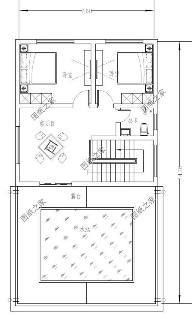 農(nóng)村自建四層別墅100平的設(shè)計圖，養(yǎng)眼有格調(diào)，這才是農(nóng)村有的好別墅