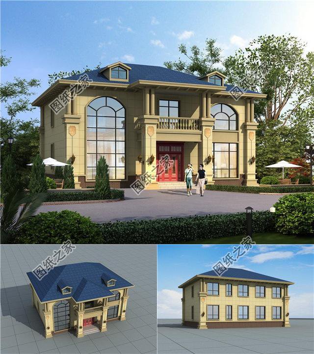 5款180平左右的農村二層房屋圖,第四款帶洗衣房，你有沒有喜歡的？