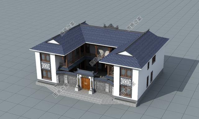 農村四合院5開間戶型圖，待到事業有成衣錦還鄉，豈不快哉