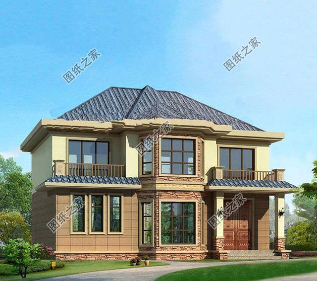 進深11米左右農村房屋戶型圖，沉穩又大方，經濟實用