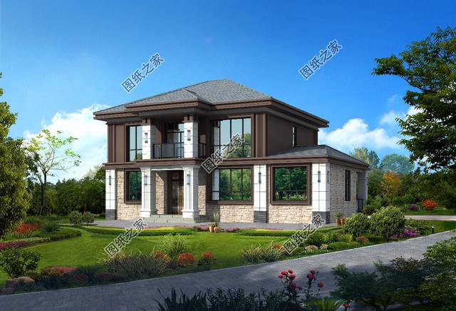 進深11米左右農村房屋戶型圖，沉穩又大方，經濟實用