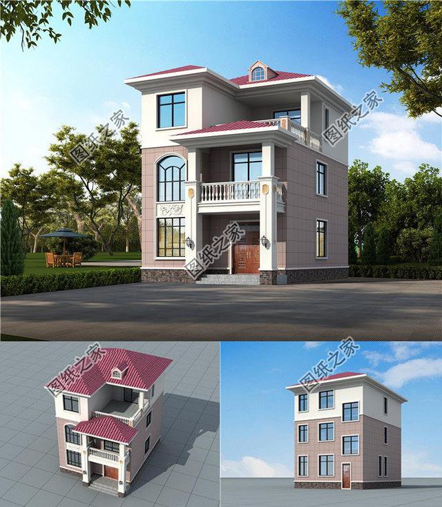 農村普通三層自建房，經濟實用，看完你還想買房嗎