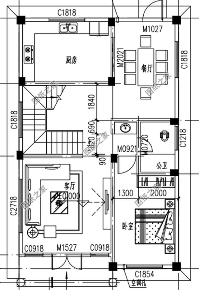 農村三層帶羅馬柱的房屋圖片，準備在農村建房的有福了，建房參考