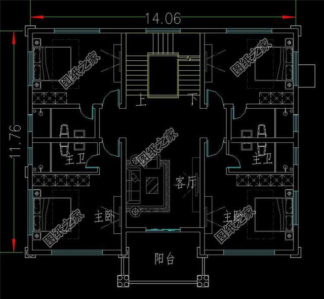 農村三層自建房戶型圖，農村建房不懂選什么戶型的可以來看看