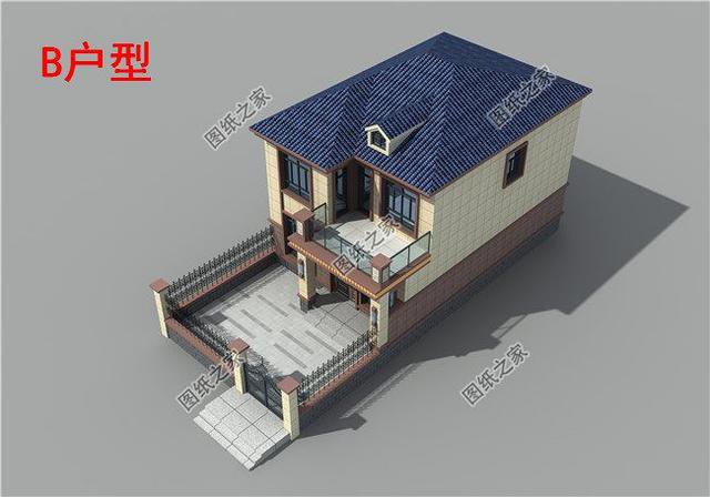 鄉(xiāng)村二層別墅設(shè)計(jì)效果圖，這三款別墅圖收藏了，回家建一棟