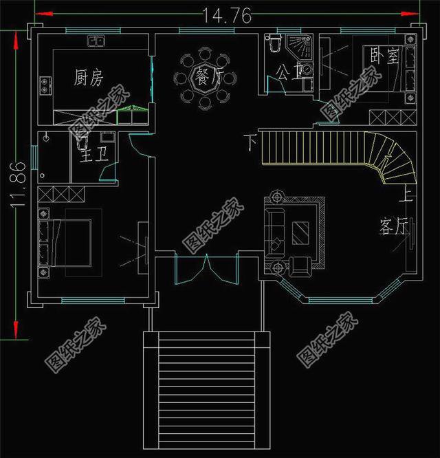 農(nóng)村帶地下室自建樓房圖片，要想建一棟房子，沒有地下室怎么行？