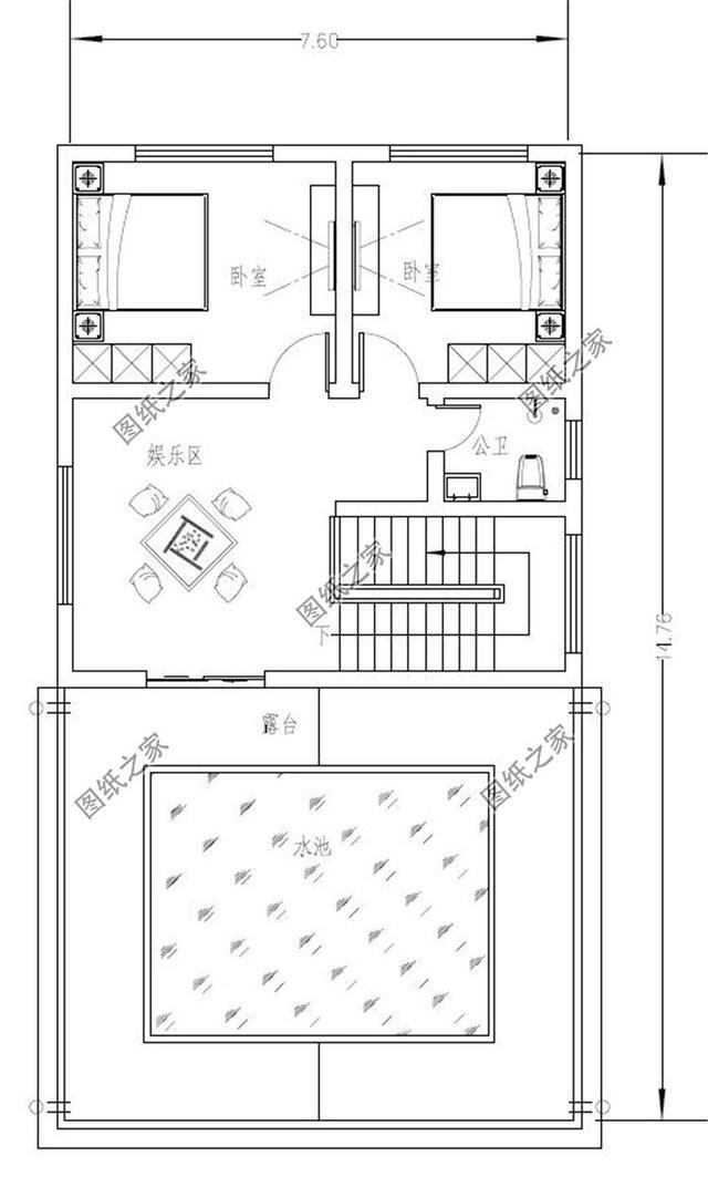 農村四層樓房外觀圖，功能齊全，這樣的別墅蓋起來全村都羨慕
