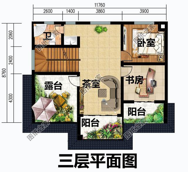 新農村一百來平自建房戶型圖，分享三套，總有一套看得上眼