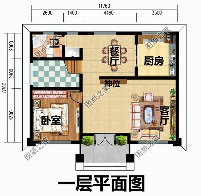 新農村一百來平自建房戶型圖，分享三套，總有一套看得上眼