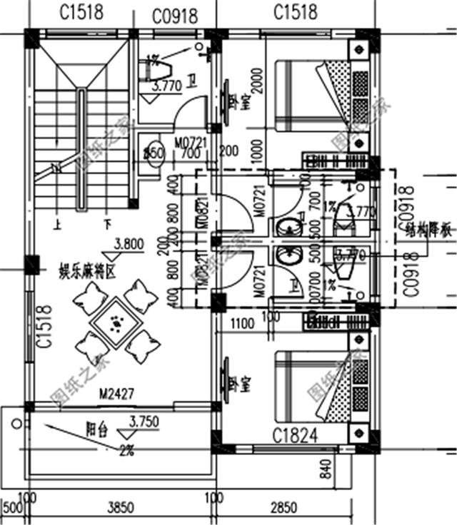 農村新款別墅設計圖，造型美觀還接地氣，最低造價15萬