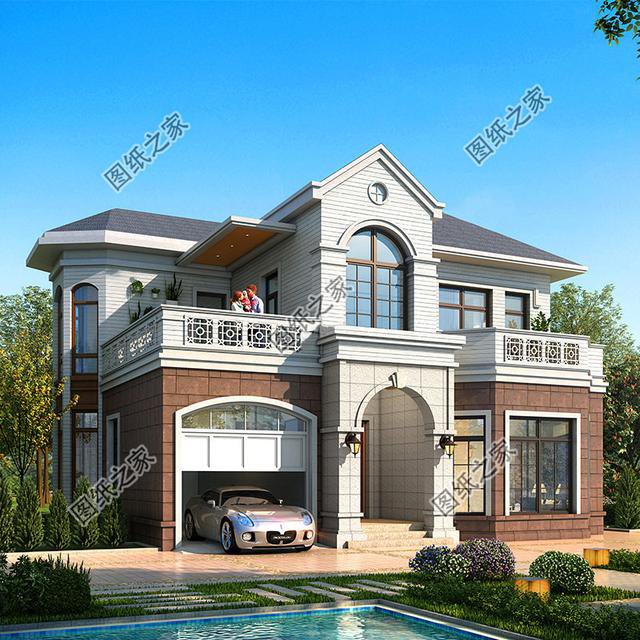 開間12米農(nóng)村建房圖，戶型方正布局合理，成為了建房主潮流