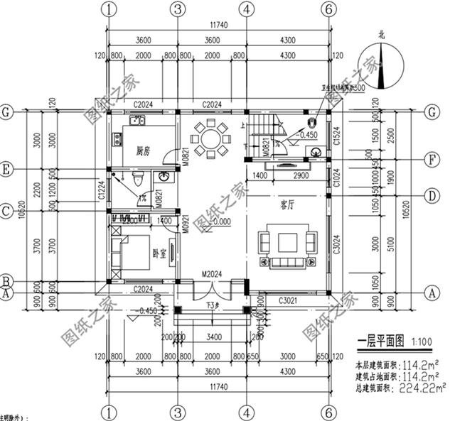 占地120平最合理戶型圖，農(nóng)村最搶手的別墅，這樣的布局真的少見(jiàn)